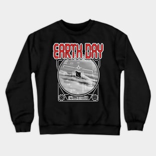 Alien Earth Day Crewneck Sweatshirt